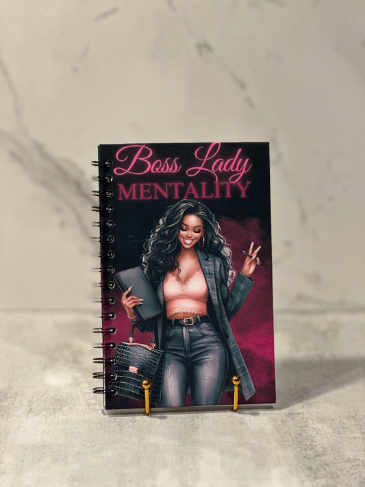 Boss Lady Mentality Daily Planner Matte Hard Cover