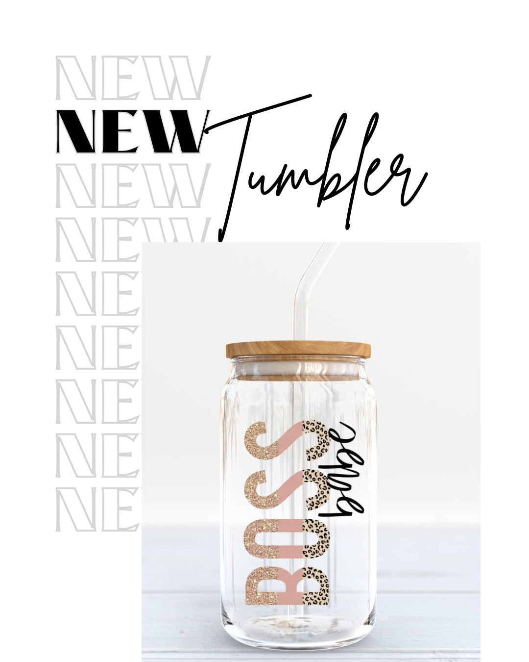 Boss Babe Tumbler Glass